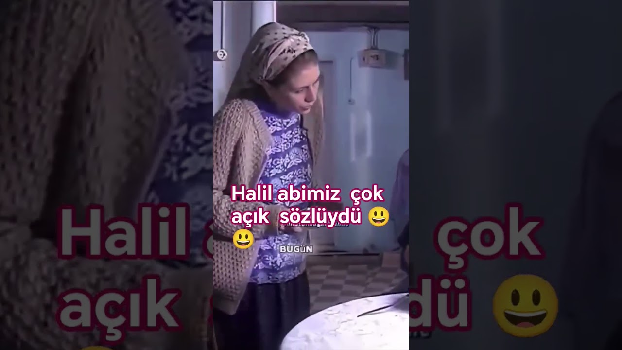 Sende Varsa Verde Tuhaflık Gitsin 🤣🤣 Halil Abimiz &Ccedil;ok A&ccedil;ık S&ouml;zl&uuml;  #bilgi #mizah #trend #film