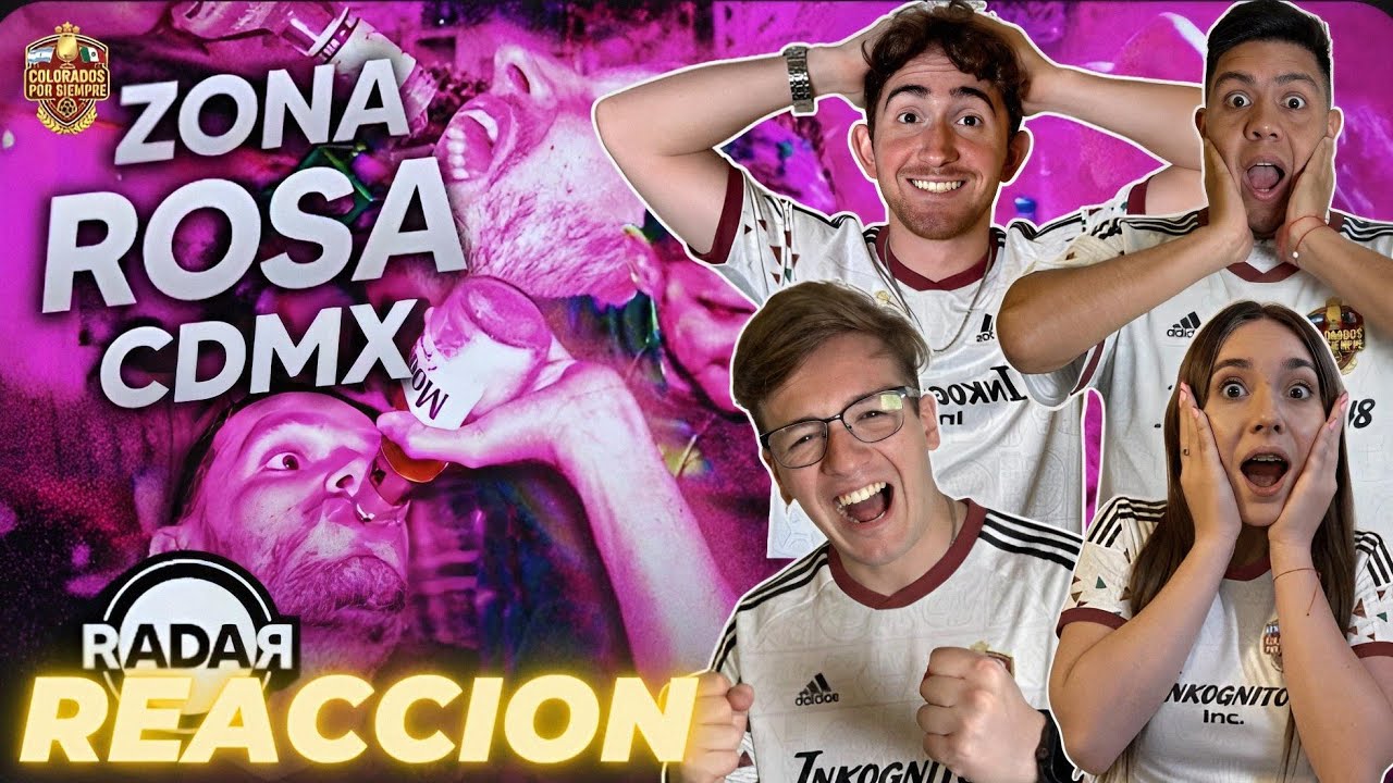 🇲🇽 La ZONA ROSA de la CDMX | RADAR con Adrián Marcelo [REACCIÓN] 