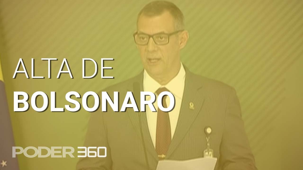 Porta-voz da Presidência anuncia alta de Bolsonaro