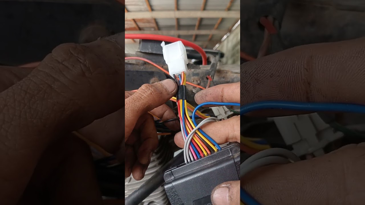 paano magkabit ng 2ways motorcycle alarm sa rusi macho 150