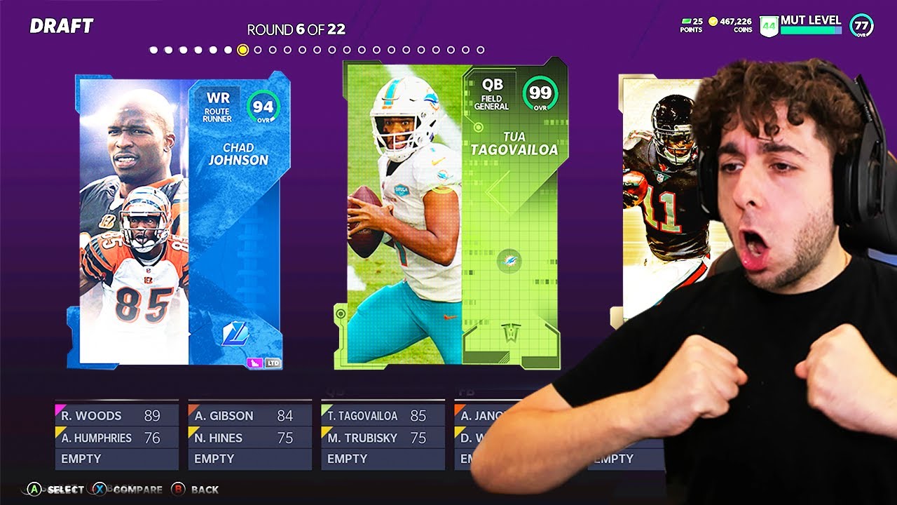 My First Madden 21 Next Gen Draft Champions Game