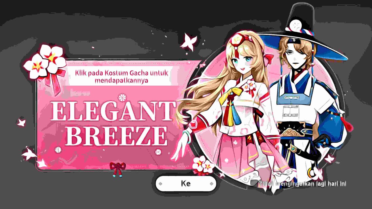The Legend of Neverland | Gacha Costume - Elegant Breeze 🥰