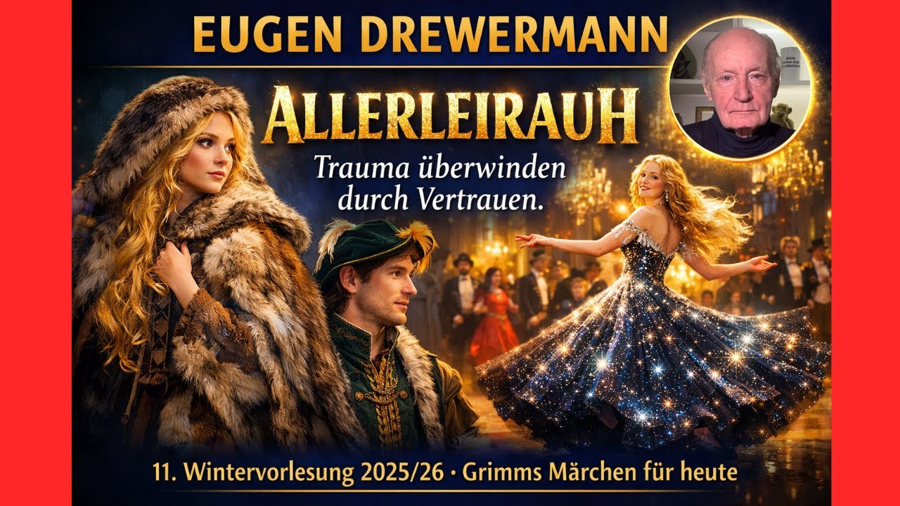 Drewermann: Grimms Märchen Allerleirauh - Trauma überwinden durch Vertrauen Tl 1 11.WSVorlesung25/26