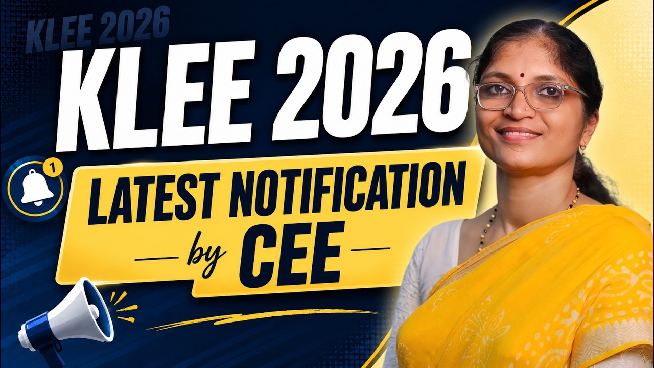 Свежее уведомление от CEE | Документы, необходимые для подачи заявки на KLEE 2026 | Когда экзамен!