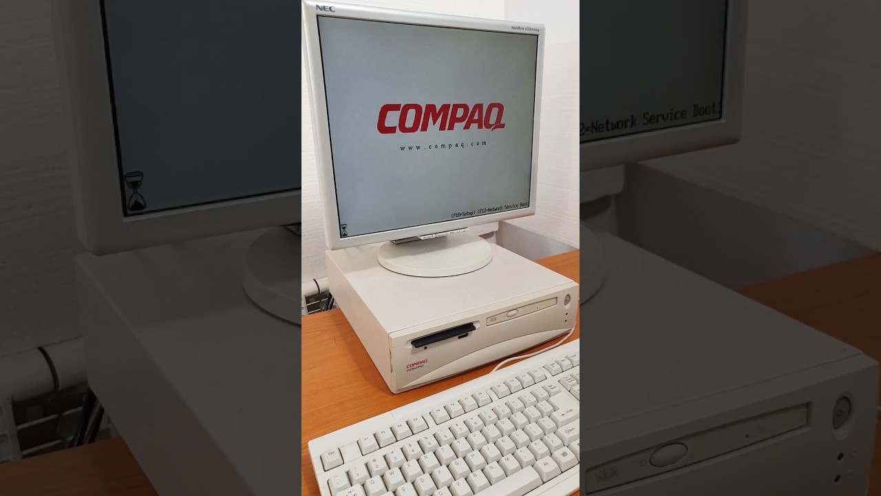 ✅Retro PC: mini COMPAQ Deskpro EN SFF. Loading Windows 98 SE✅