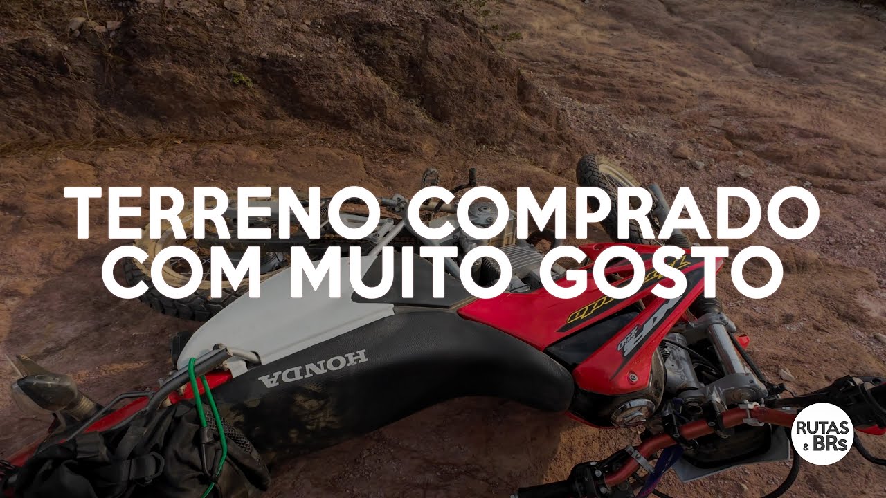 Honda XR Tornado 250 | Primeira vez com a motoca e já comprei um terreno bonito no Morro da Palha.