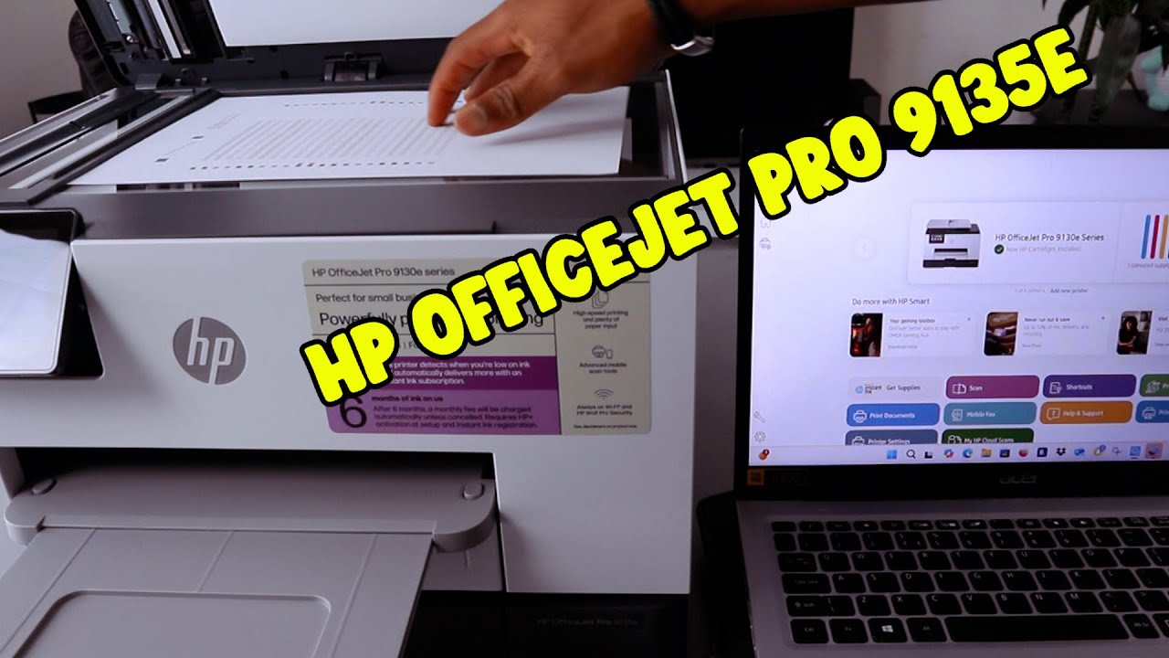 HP OfficeJet Pro 9135e: Scan to PDF, Double-Sided & 2-in-1 Print Guide