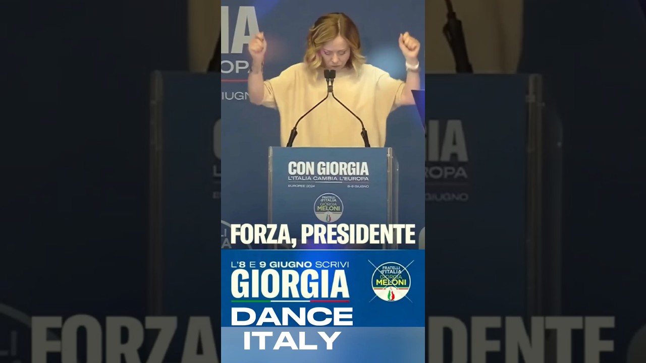 GIORGIA MELONI DANCE #music  #remix #giorgia_meloni #fratelliditalia #gigidagostino @helyus85