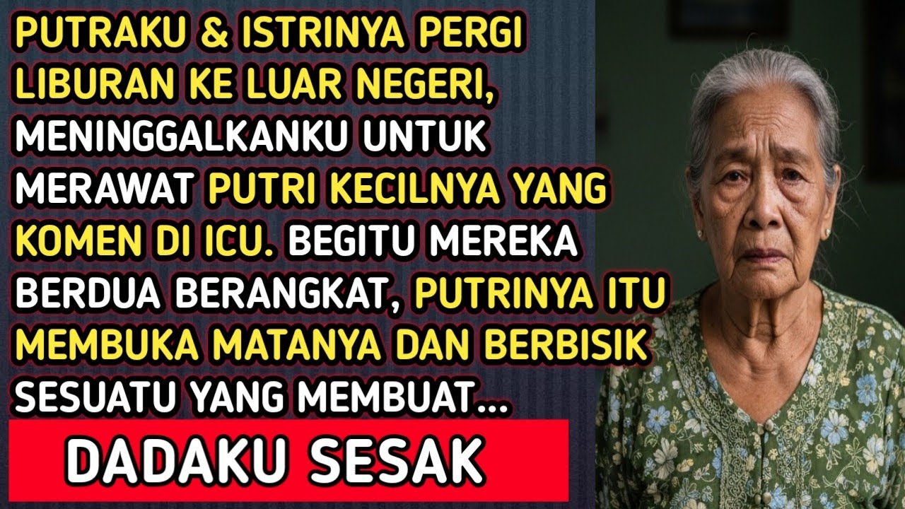Putraku dan Istrinya Pergi Liburan Saat Anaknya Koma di ICU—Yang Terjadi Setelahnya Mengejutkan