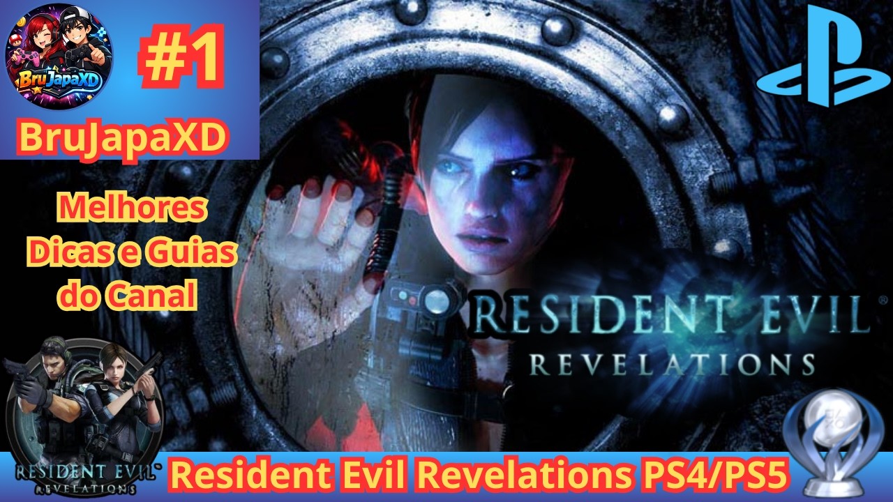 Resident Evil Revelations PS4/PS5 #1 O Terror Voltou ao Mar|O Navio do Pesadelo!!!|Legendado PT/BR