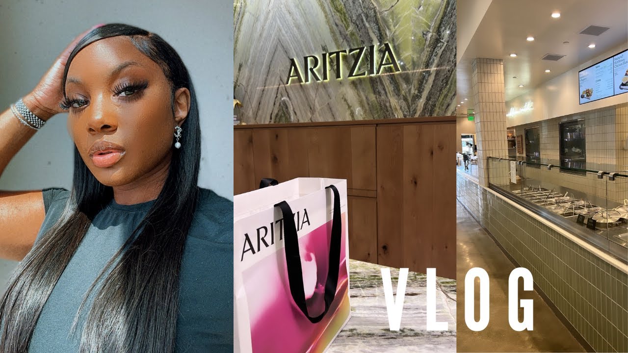 HWS VLOG|LIFE BE LIFE'ING|GET READY WITH ME FOR A CHILL DAY|ARITZIA MINI HAUL|NEW PERFUME & MORE!
