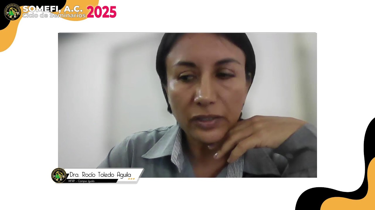 Ciclo de seminarios virtuales 2025
/Dra. Rocío Toledo Aguilar