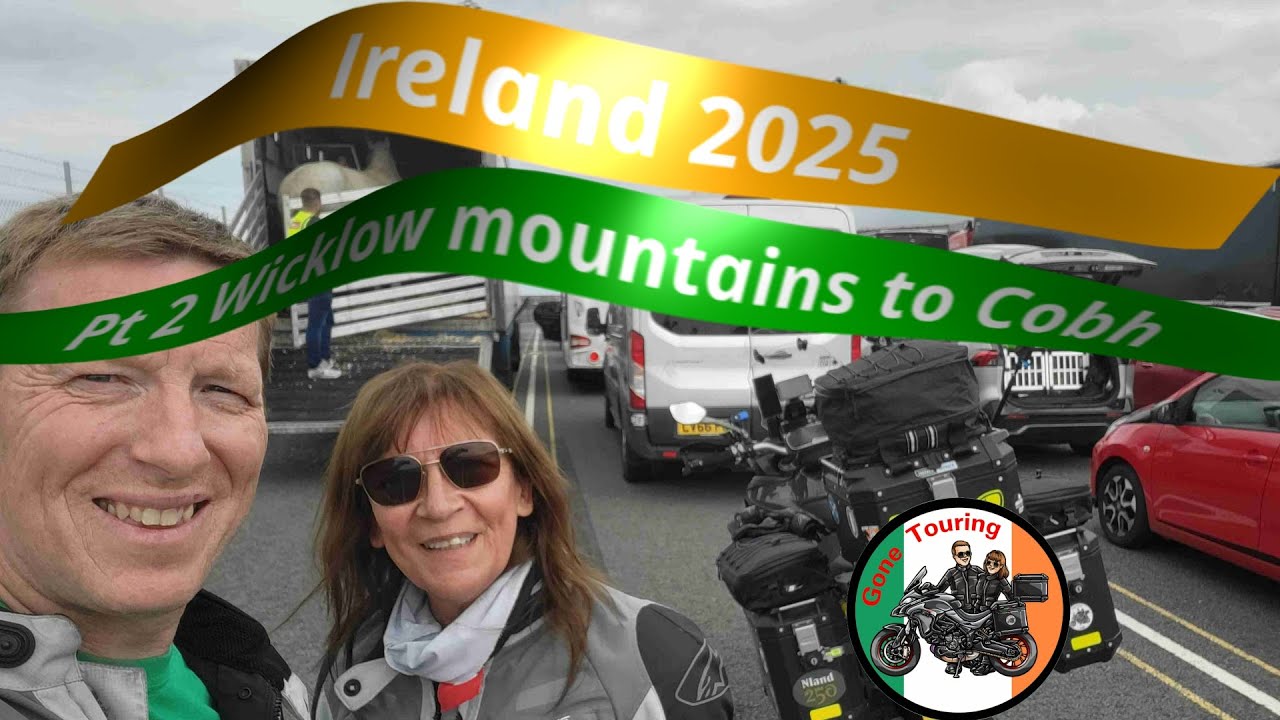 🏍 Day 2 Irish Road Trip - The Wicklow Mountains Sally Gap by Motorbike  🏍