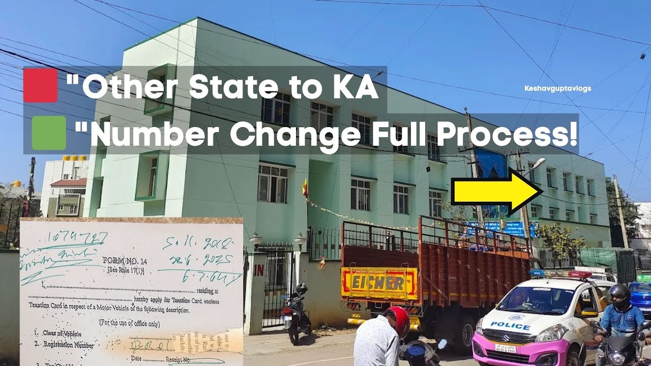 Other State Ka Vehicle Karnataka Me Register Kaise Kare? 💥 RTO Full Guide!