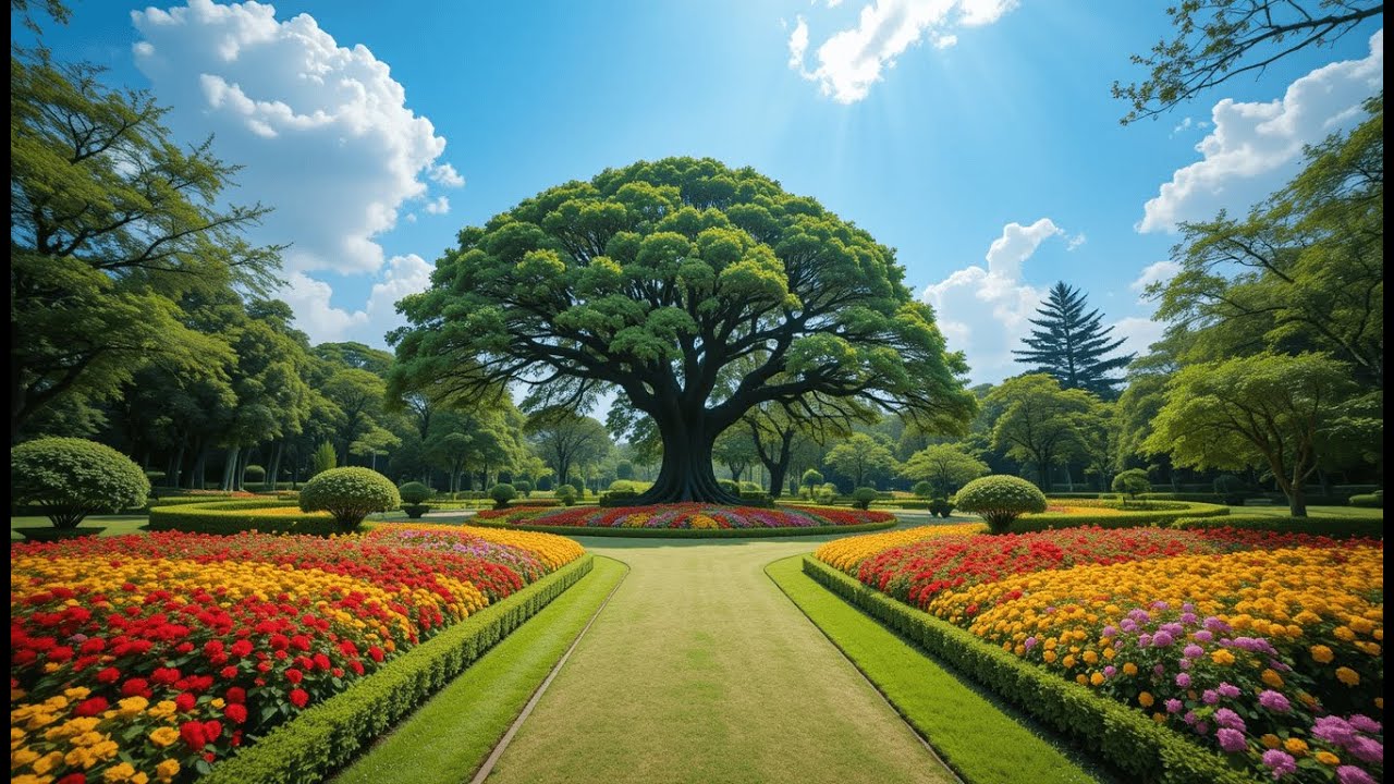 Bogor, Indonesia - The Most Beautiful Flower Garden Walking Tour at Taman Bunga Nusantara!
