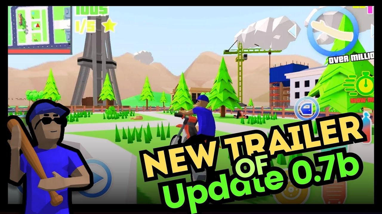 Dude Theft Wars Update 0.7b Trailer