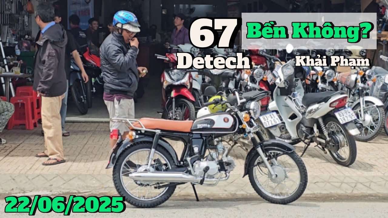 Côn tay 67 Detech bền không? Nổ Máy về Trà Vinh ngày 22/06/25 tại CH Mai Duyên. Khải Phạm #110 #xe67