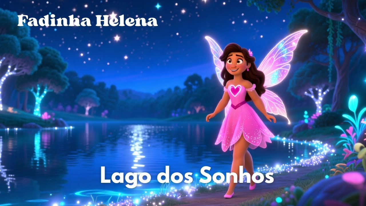 HISTÓRIA INFANTIL 🎭| A Fadinha Helena e o Lago dos Sonhos ✨ | Historinha para dormir ✨