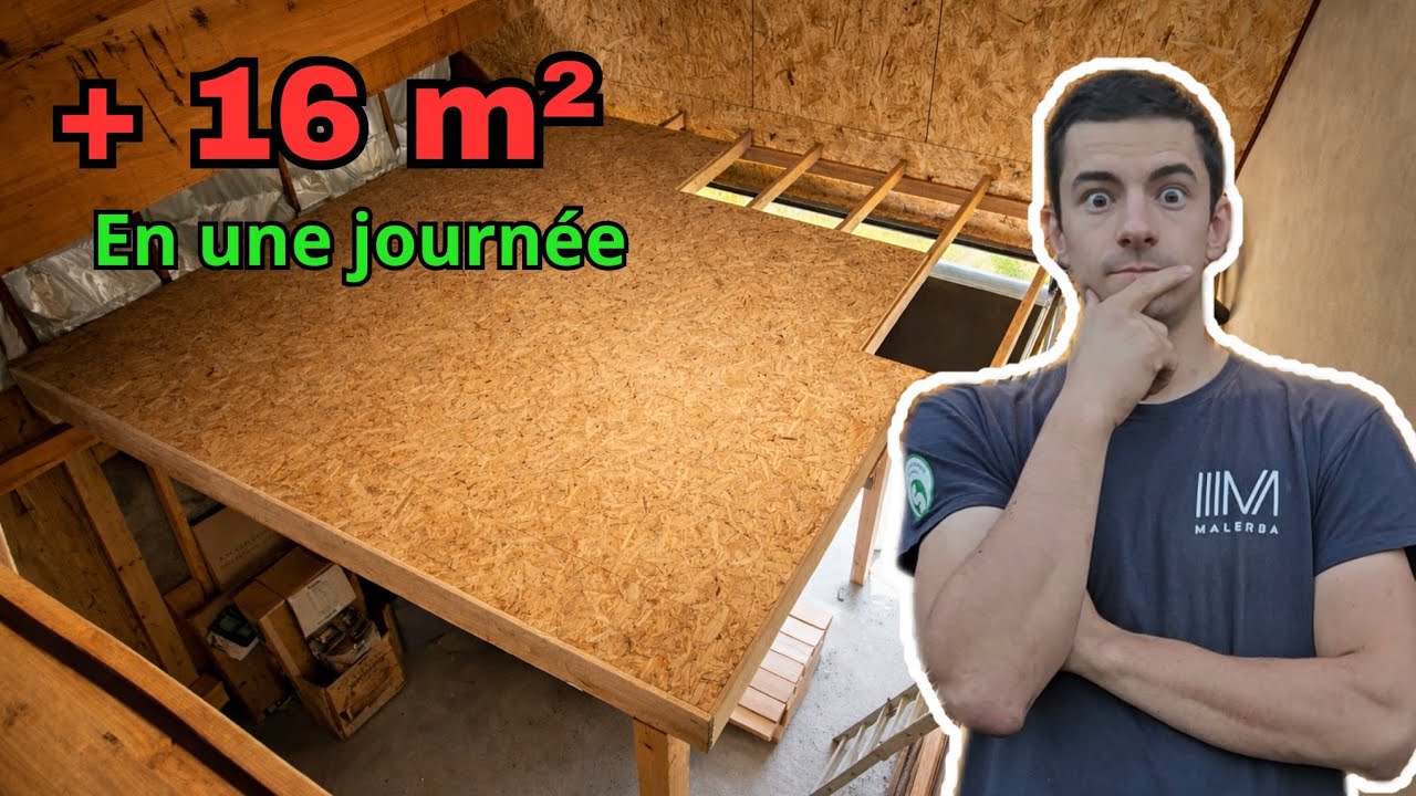 Fabrication d'une mezzanine, c'est facile ! 