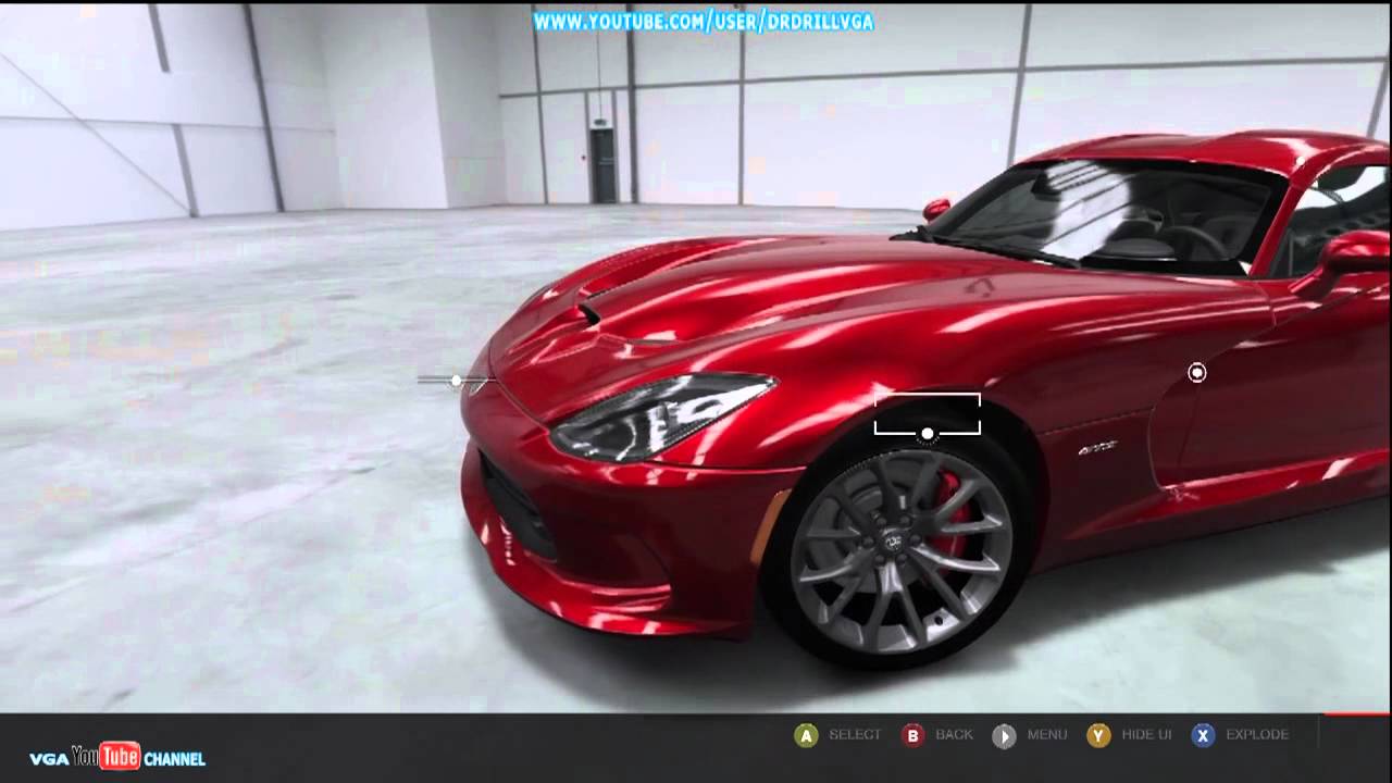 Forza 4 FREE Car 2013 SRT Viper GTS With Autovista Gameplay