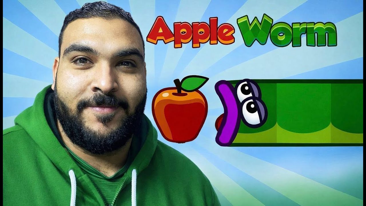 فتح اصعب مستويات ف لعبة |  apple worm