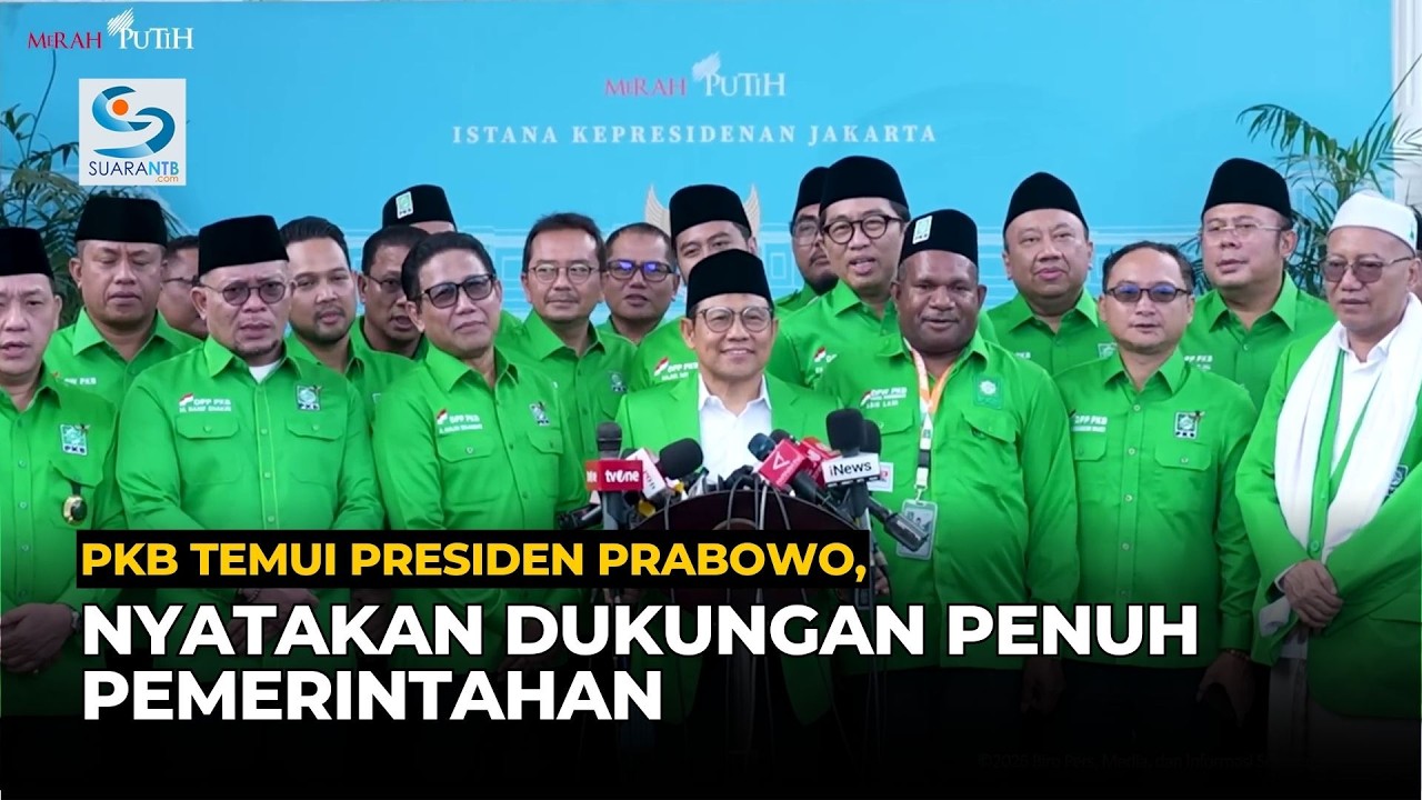 PKB Temui Presiden Prabowo, Nyatakan Dukungan Penuh Pemerintahan