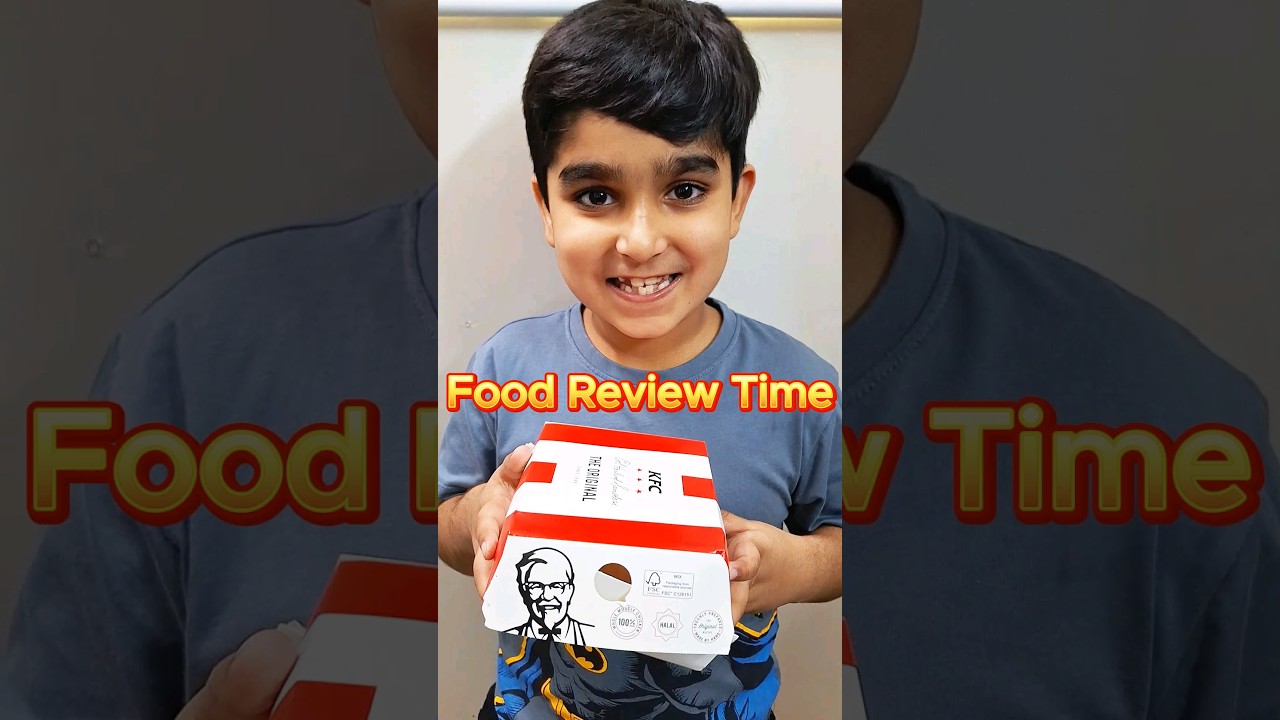 Shuja&rsquo;s Mighty Zinger Adventure! #tastethemagic  #kfc #foodreview