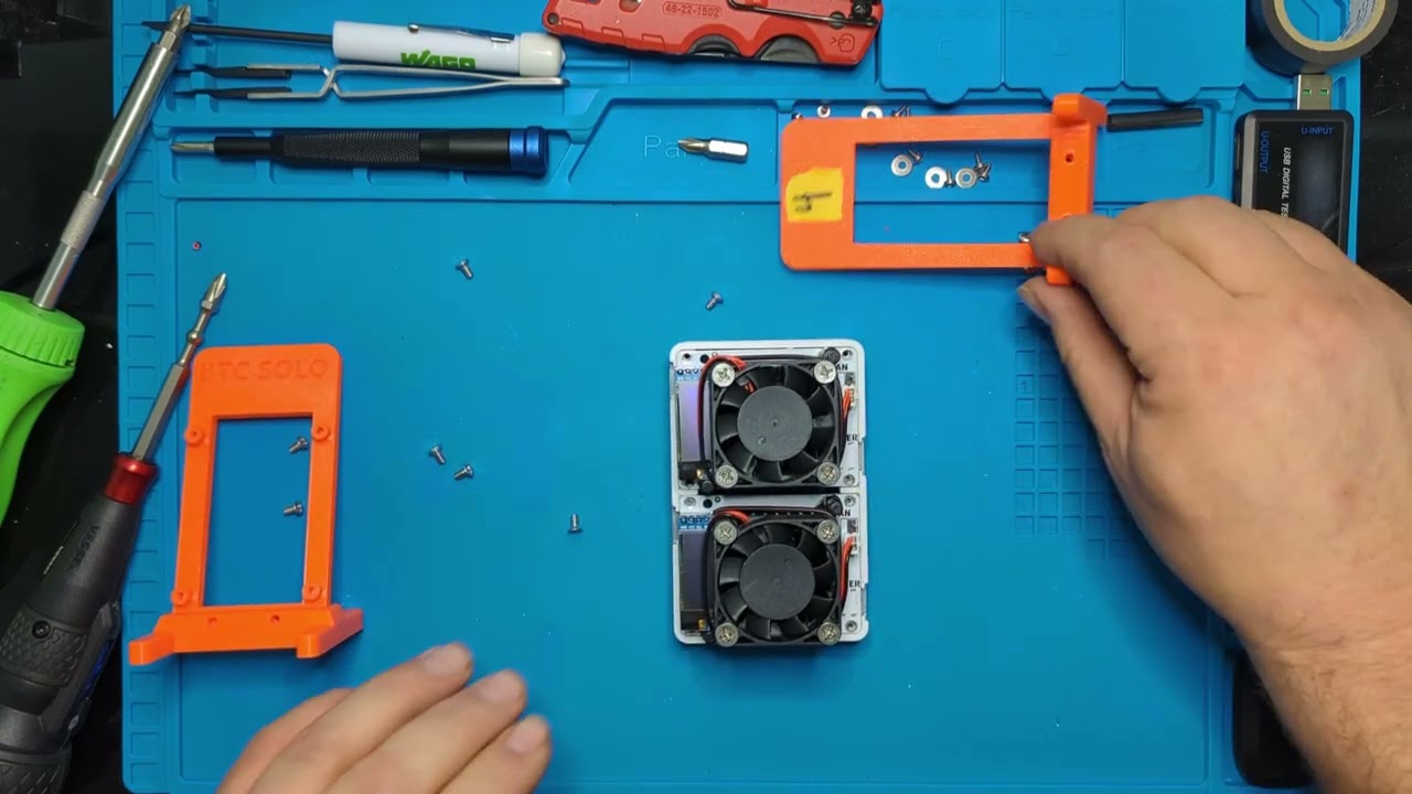 Bitdsk N8-T teardown and Mounting Solution. #avoidbit #bitdsk #solomining #bitcoinmining 
