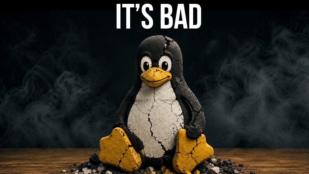 The Linux Kernel is Falling Apart.