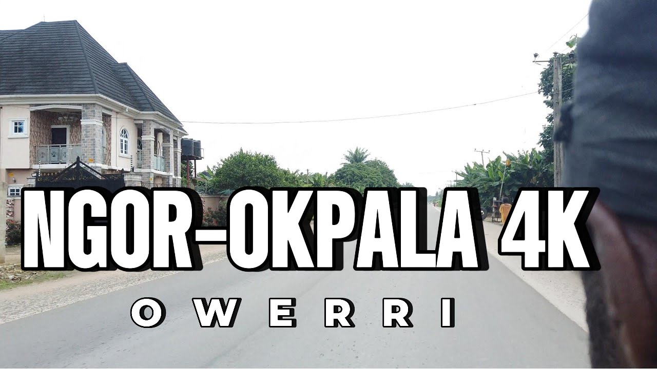 Owerri|Ngor-Okpala | A ride  through Okpala Junction  in  Imo State 4k