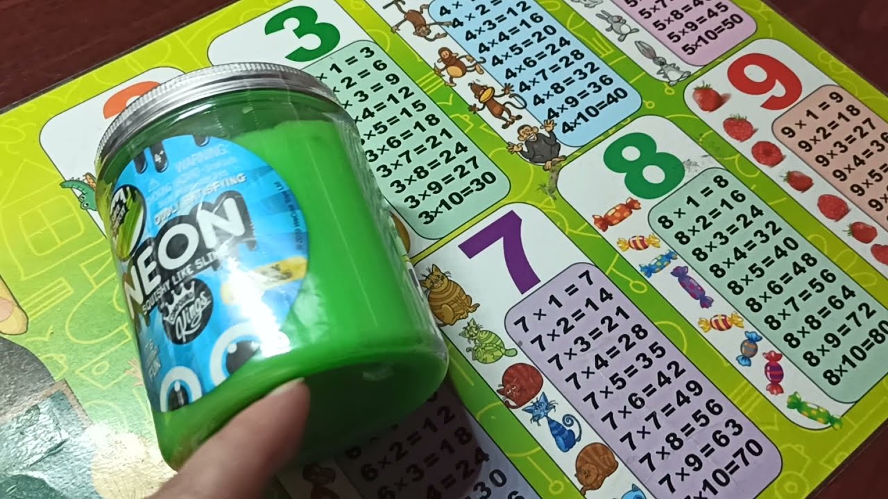 Обзор Лизун Compound Kings Slime Neon Зеленый 425 г (110273_3) (2000000107011) из Rozetka