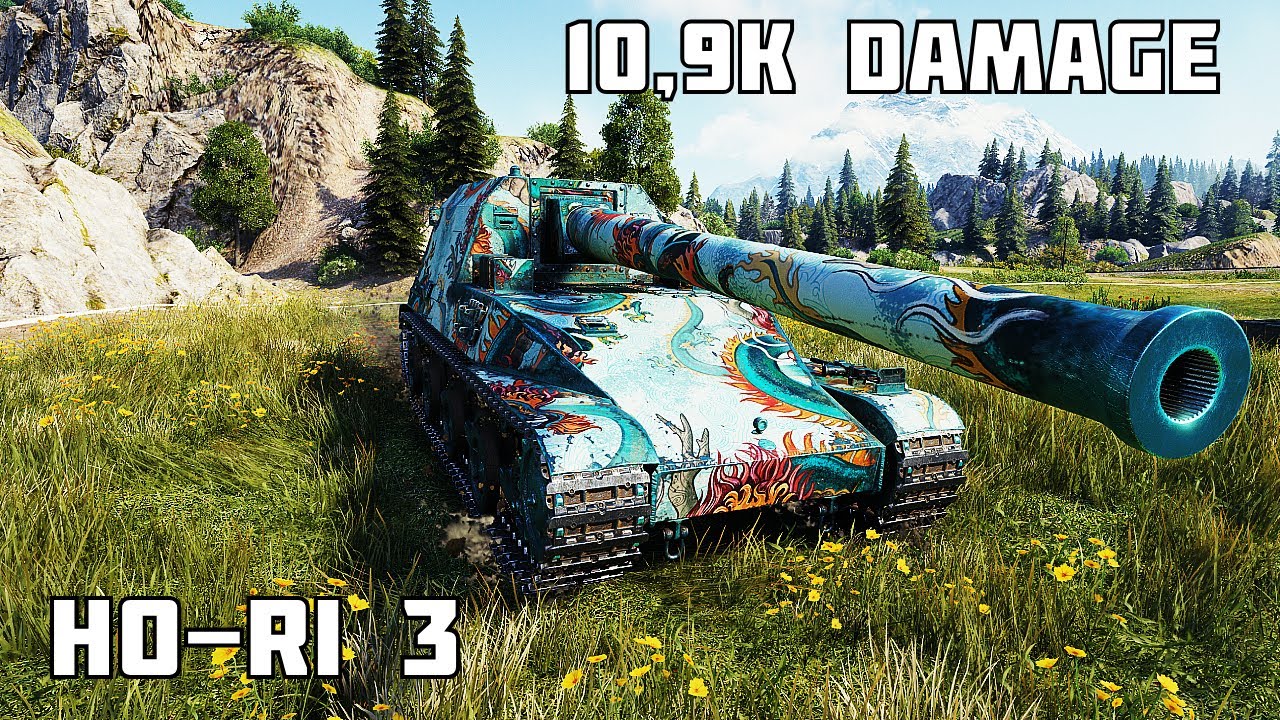 Ho-Ri 3 • 10,9K DAMAGE 7 KILLS • World of Tanks