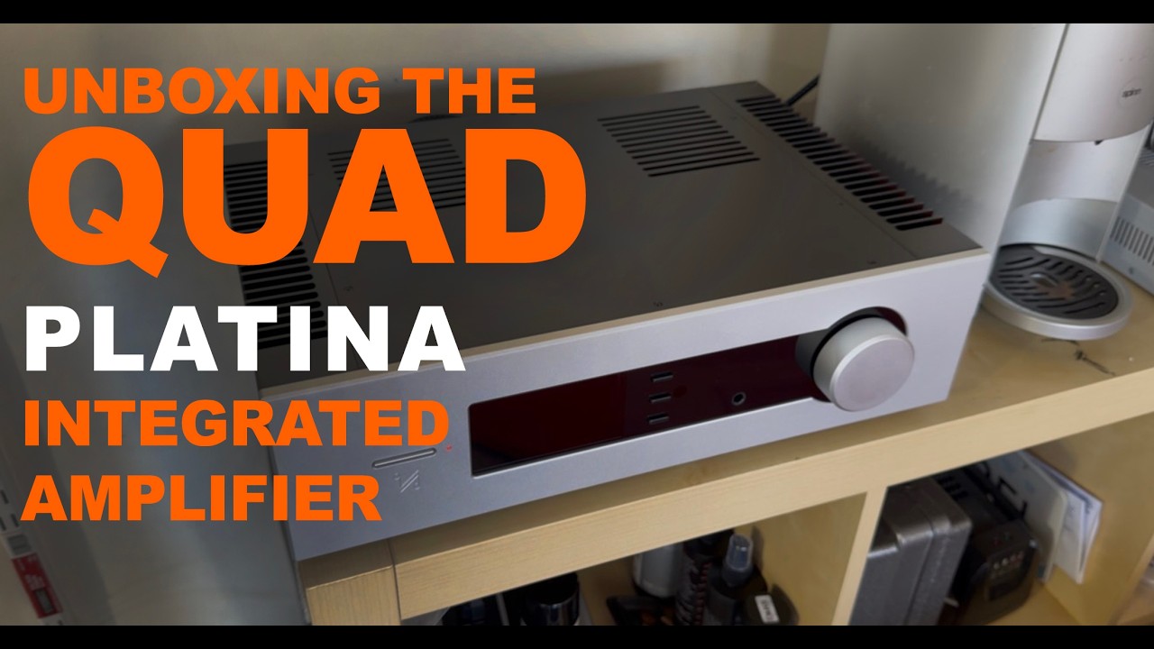 Распаковка усилителя Quad Platina