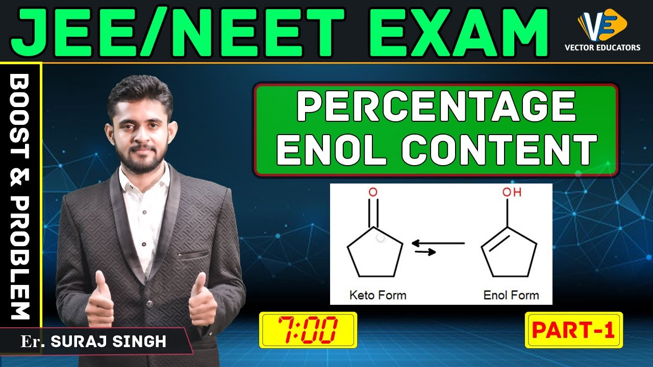 Percentage of Enol Content N Stability of Enol JEE MAINS / NEET