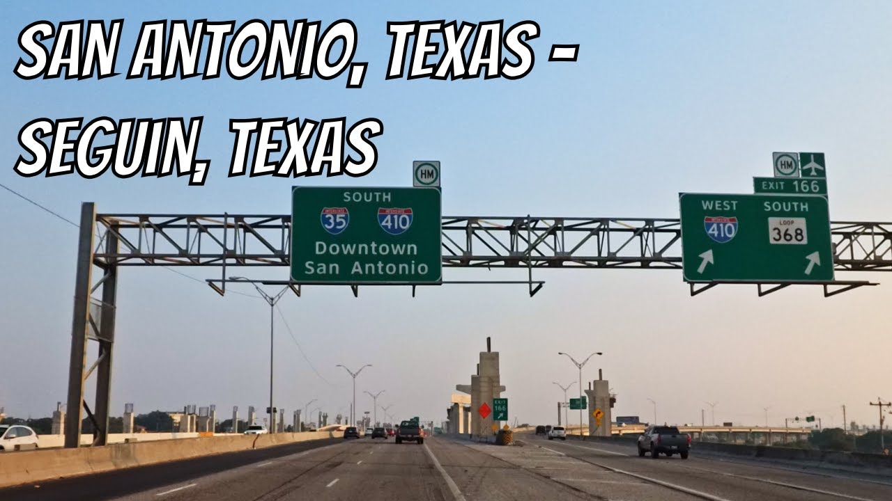 San Antonio, Texas to Seguin, Texas! Drive with me on a Texas highway!
