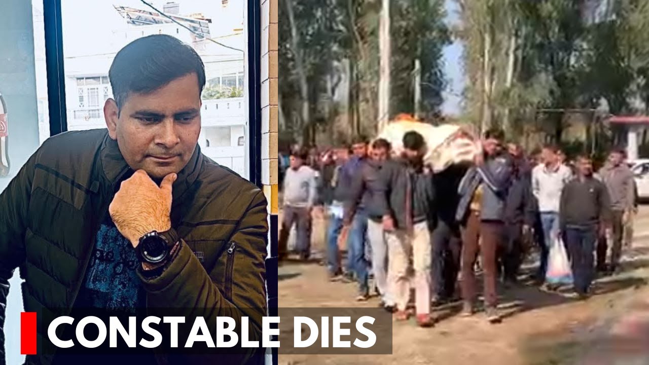 Police Constable Dies In Road Accident, Cremated With Full Honours