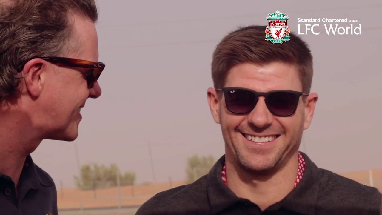 Liverpool Legends Steven Gerrard and Steve McManaman take up Dune Bashing In the Dubai desert