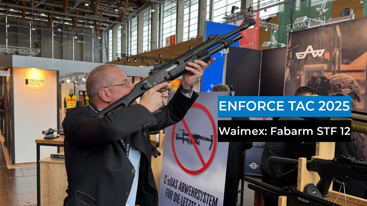 Enforce Tac 2025: Waimex stellt die FABARM STF 12 zur Drohen-Abwehr vor