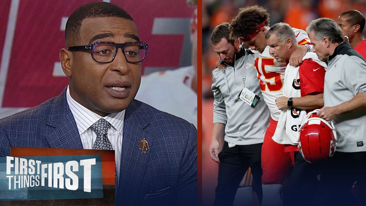 Patrick Mahomes will alter his game after this knee injury — Cris Carter | NFL | FIRST THINGS FIRST