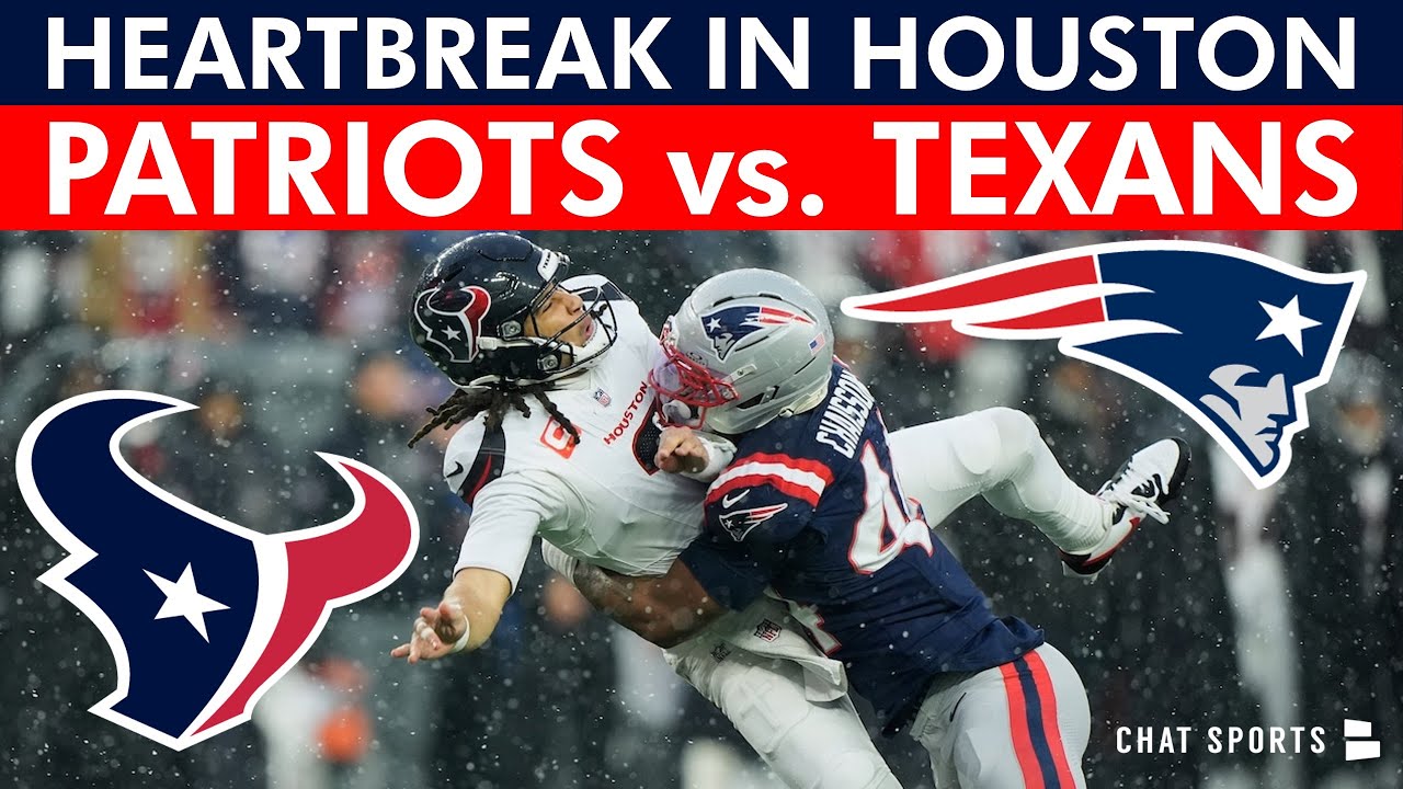 Texans Fan HEARTBROKEN After Playoff Loss To Patriots… Instant Reaction & Box Score