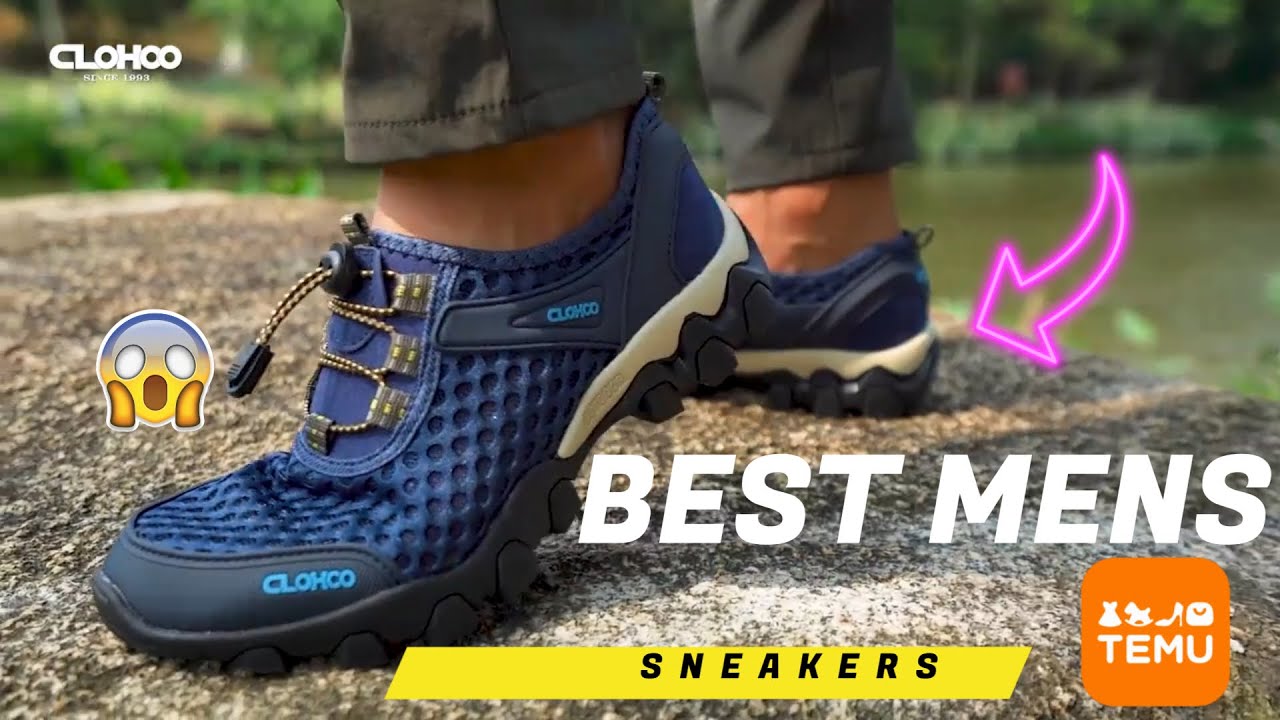 🔥😱Best Men's Lightweight Breathable Sneakers for Outdoor Adventures |  Durable Footwear 2024 ✅