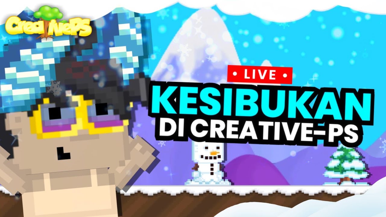 🔴 LIVE | MENCARI STOCK BUAT BUY+  !! ROAD TO 5000BGL! DAY 4| Growtopia | CreativePS LIVE