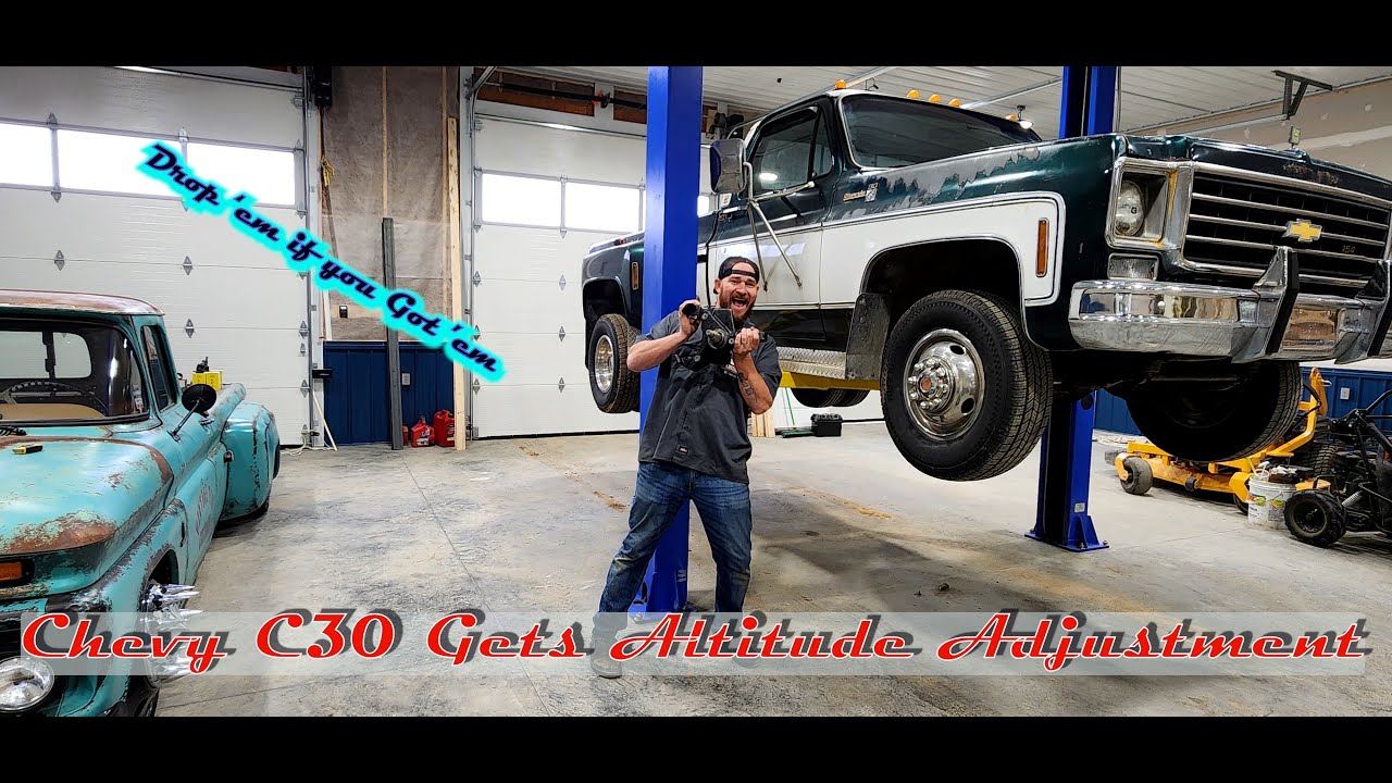 Chevy C30 lowering kit