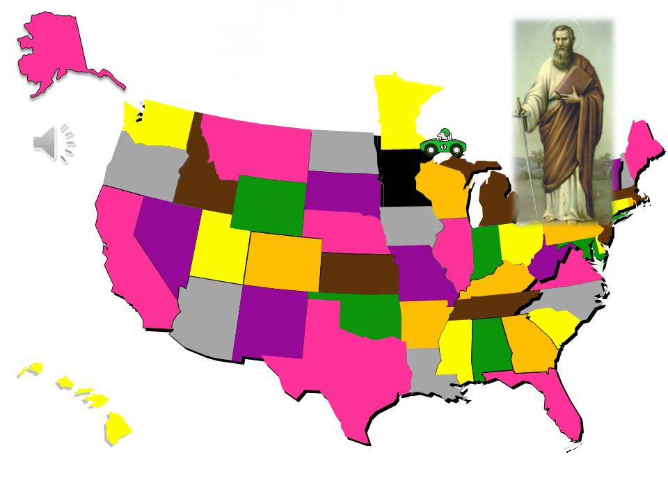 States & Capitals - ALL 50 STATES!