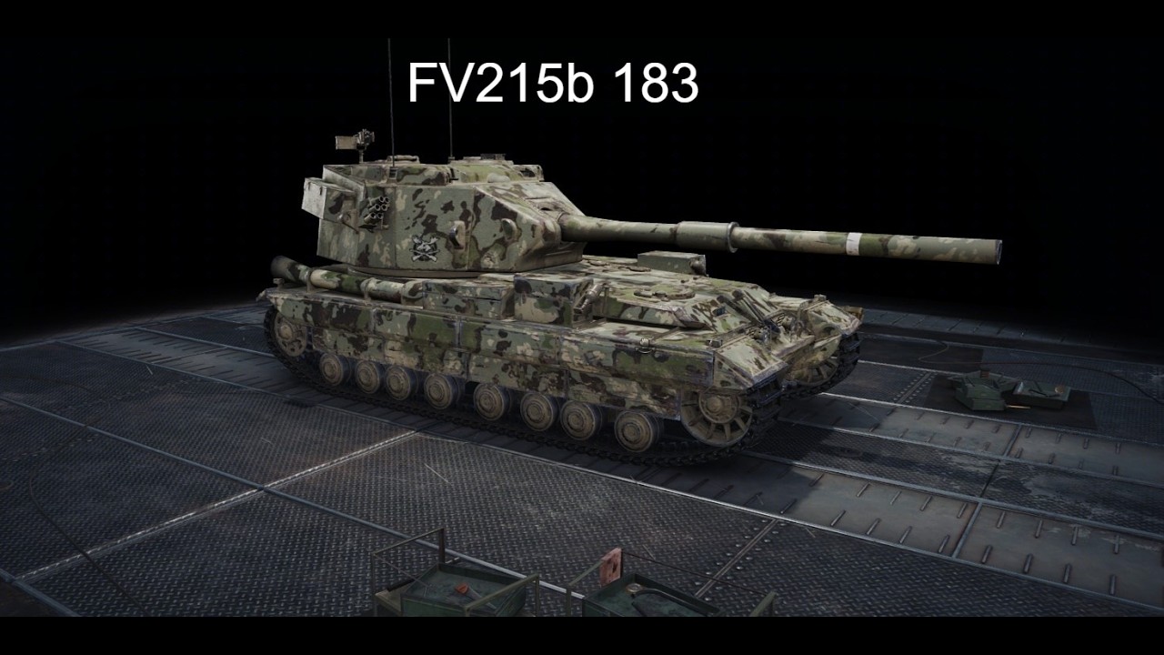 FV215b (183). Небельбург.  Бой на мастера.