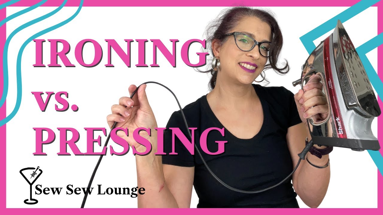 Pressing vs. Ironing Fabric for Sewing || Sewing Tips and Tricks