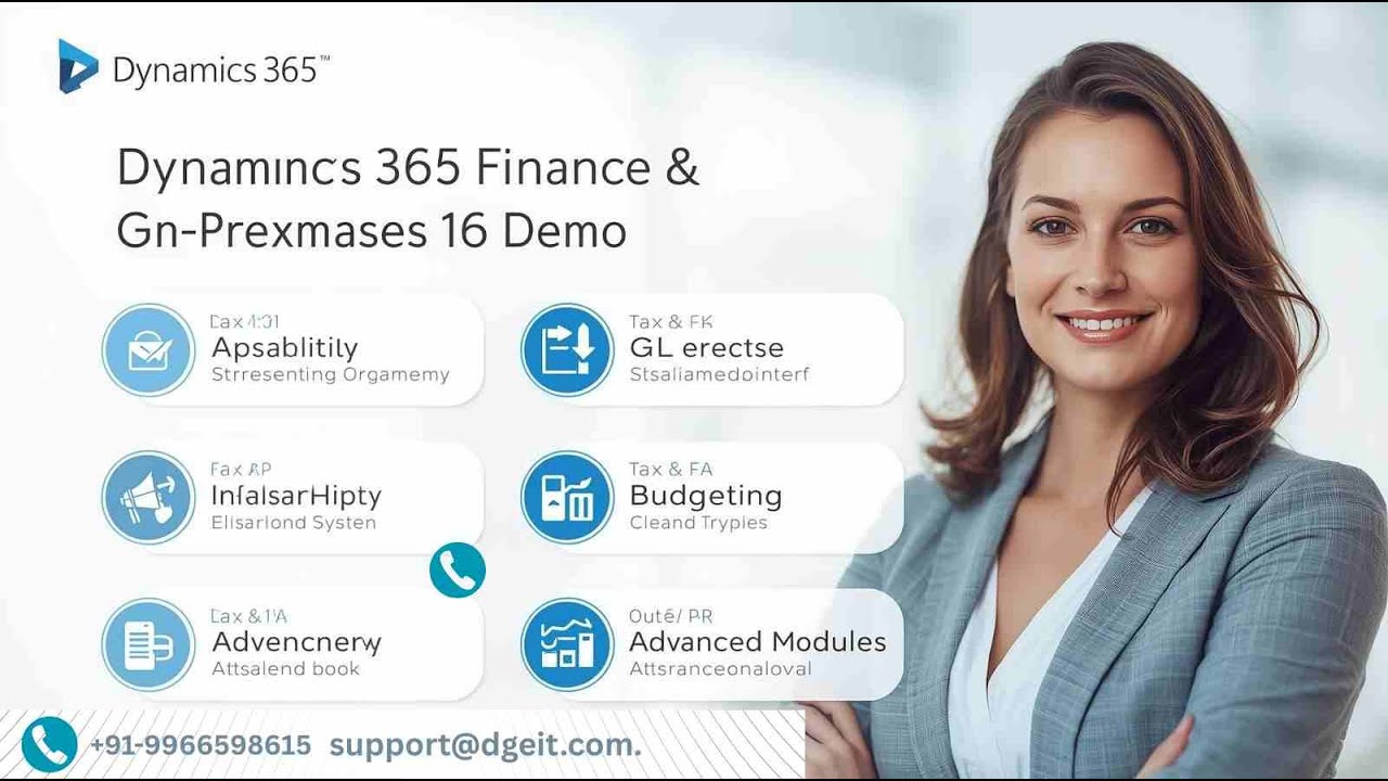 Dynamics 365 Finance & Operations Demo AP, AR, GL, Tax & FA, Budgeting, Advanced Modules Explained