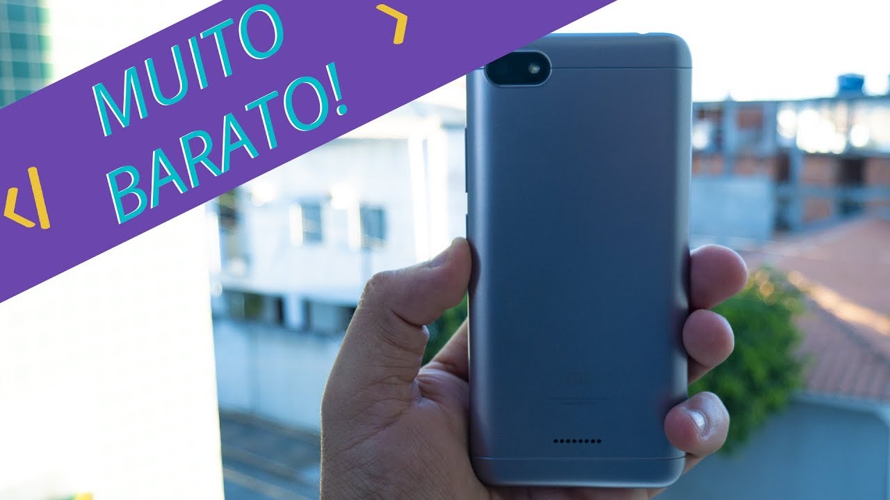 O BARATINHO DA XIAOMI - Redmi 6A [Primeiras Impressões]