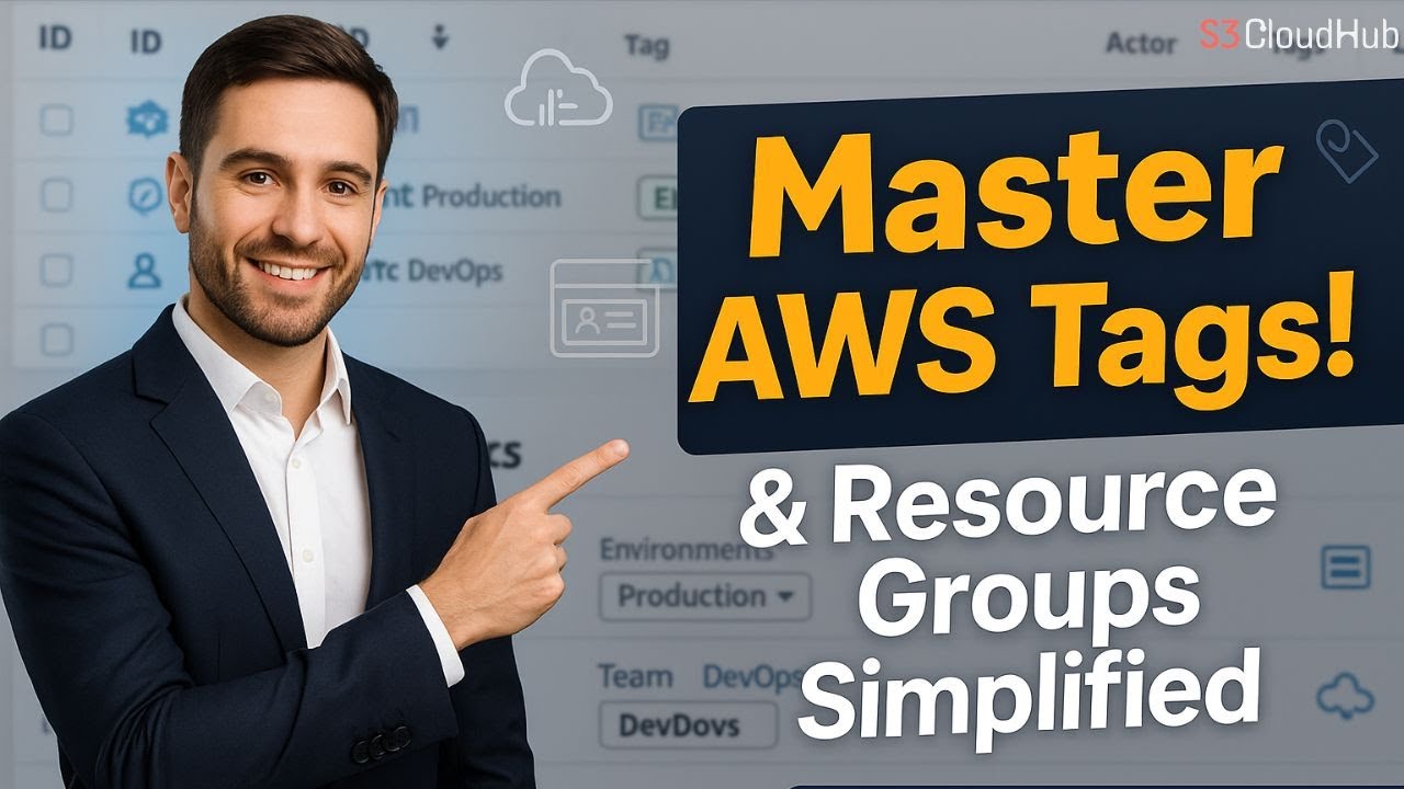 Master AWS Tags & Resource Groups | Organize EC2 Like a Pro! | S3CloudHub