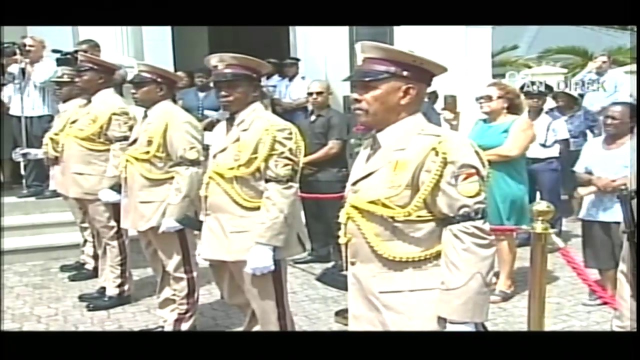 SBC SEYCHELLES - STATE FUNERAL OF FORMER PRESIDENT SIR JAMES MANCHAM (FUNERAL SERVICE)
